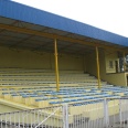 Trybuna główna KS Stal Pleszew po remoncie w 2006r